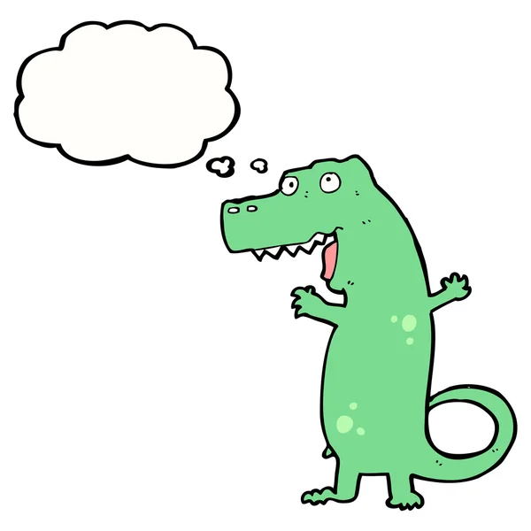 Green dinosaur — Stock Vector