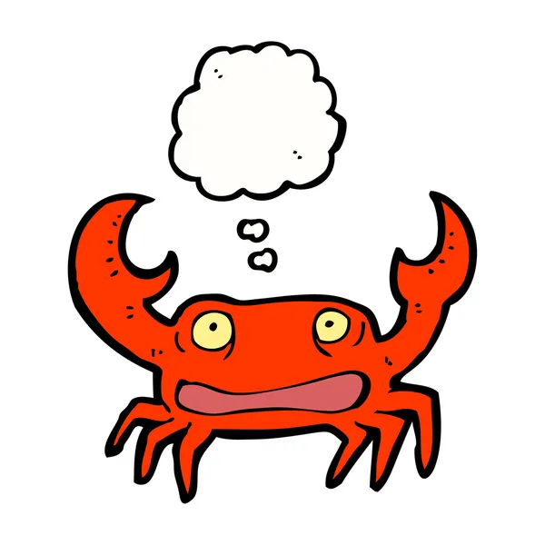 Crabe nerveux — Image vectorielle