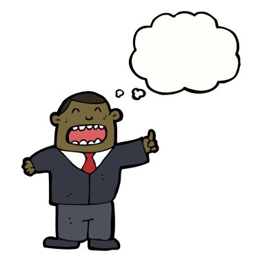 bağırarak işadamı