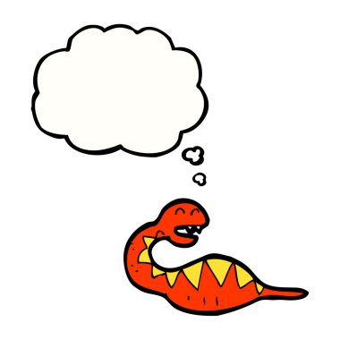 Koca göbekle yılan