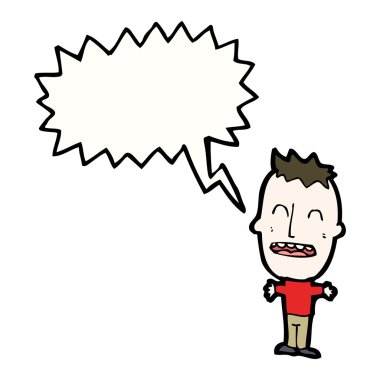 büyük kafalı çocuk