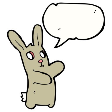 içi boş gözlü zombi tavşan