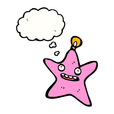 yüzü olan Noel biblo