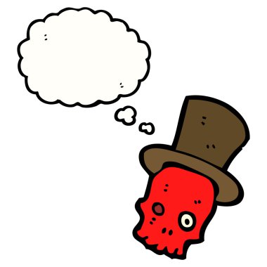 silindir şapkalı kafa