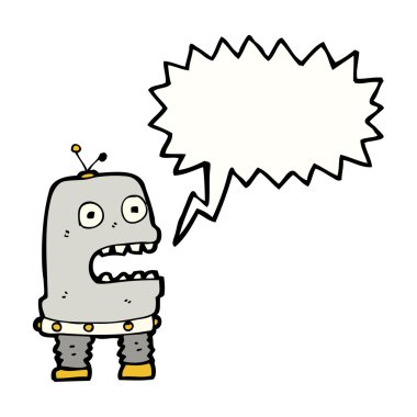 komik küçük robot