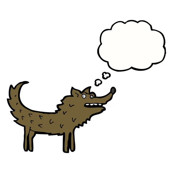 邋遢的狗 — 图库矢量图片