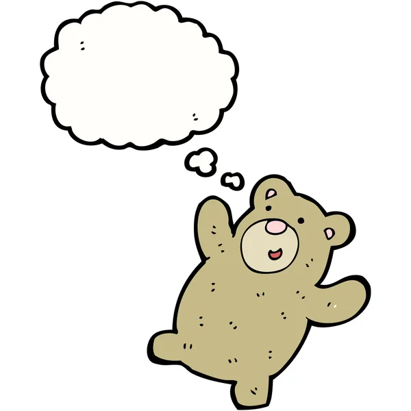 Dansen teddy bear — Stockvector