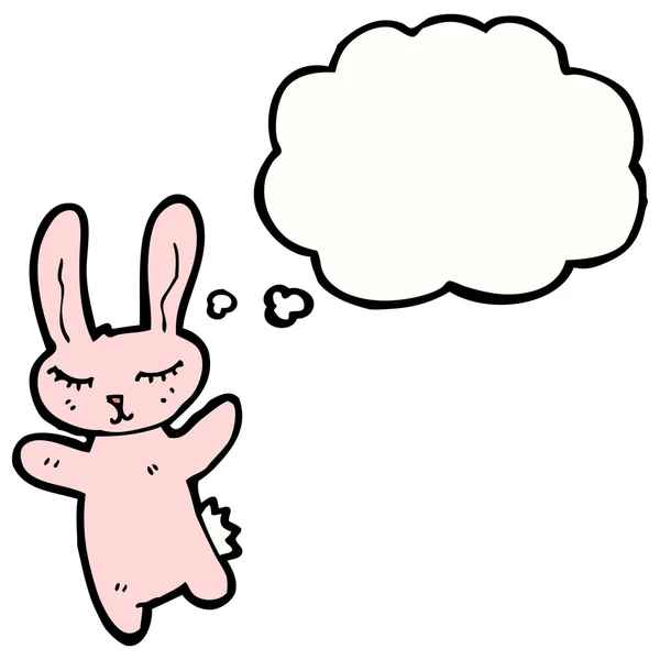 Carino coniglio coniglio — Vettoriale Stock