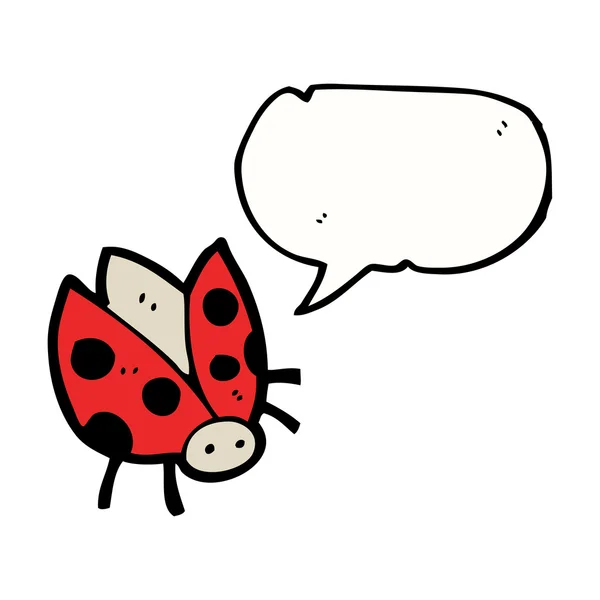 Coccinelle — Image vectorielle