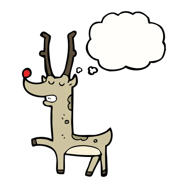 Proud reindeer — Stock Vector