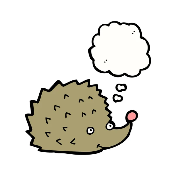 Funny hedgehog — Stock Vector