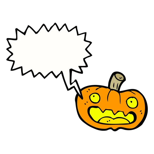 Citrouille d'Halloween — Image vectorielle