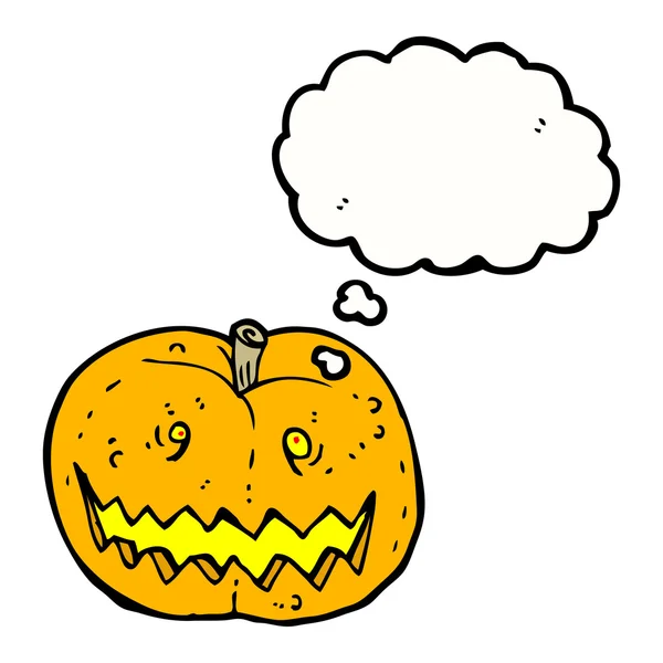 Dovleac de Halloween — Vector de stoc