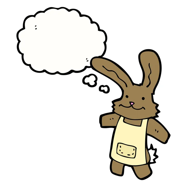 Coniglietto giocattolo coniglio — Vettoriale Stock