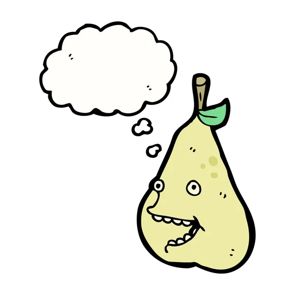 Grappige pear — Stockvector
