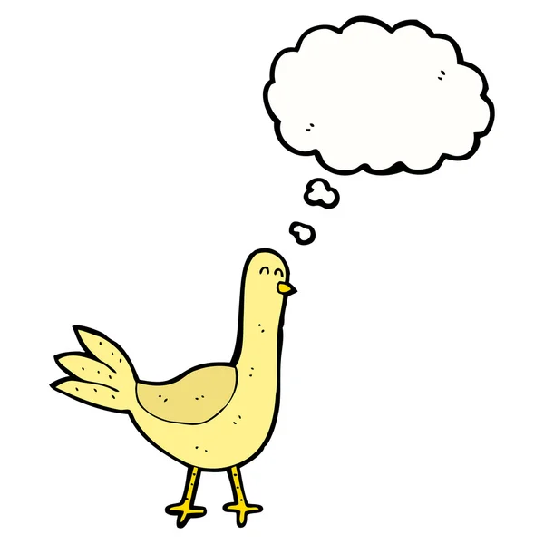 Oiseau drôle — Image vectorielle