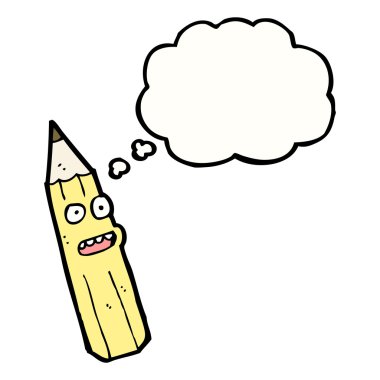 düşünce balonu ile kalem