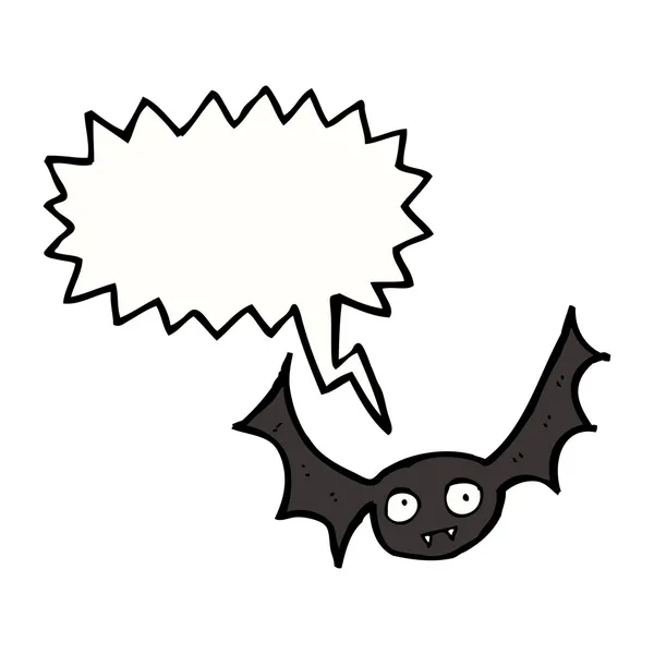 Fliegende Vampirfledermaus — Stockvektor