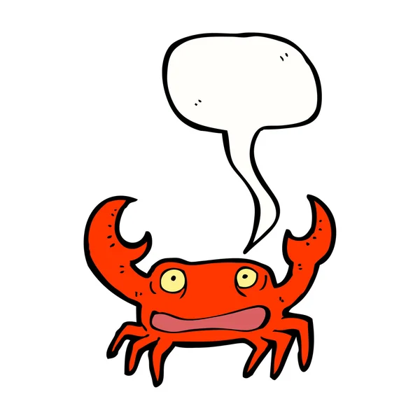 Crabe nerveux — Image vectorielle