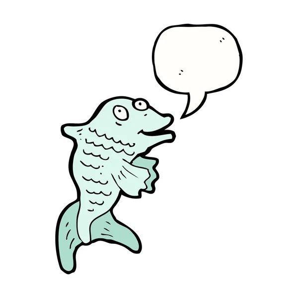 Pescado feliz — Archivo Imágenes Vectoriales