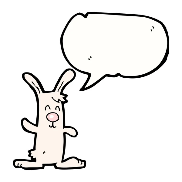 Conejo blanco — Archivo Imágenes Vectoriales
