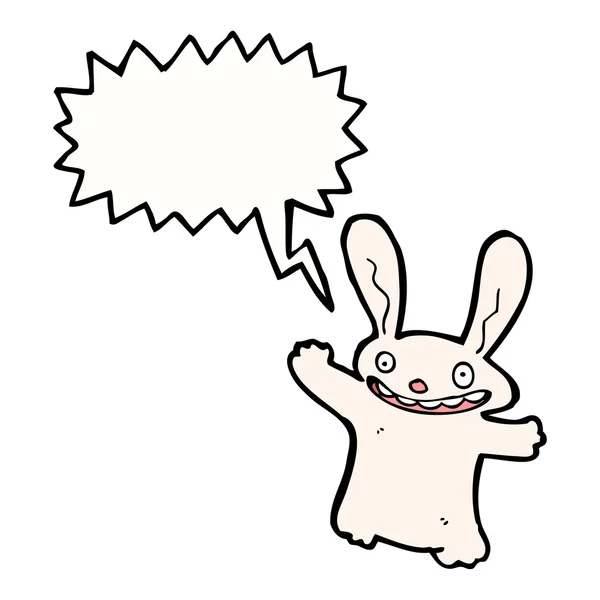 Lapin blanc — Image vectorielle