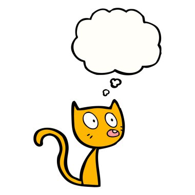 kedi ile konuşma balonu