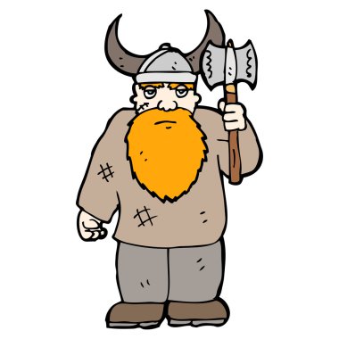 Viking karikatür