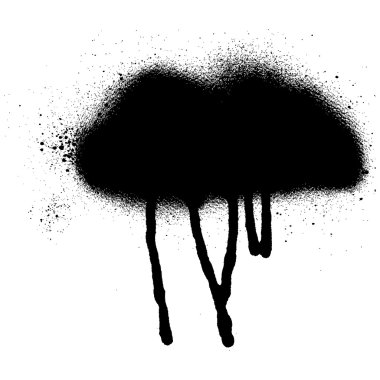 vektör grafiti tasarım öğesi