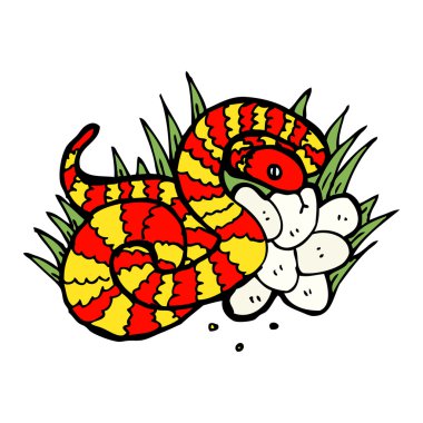 yumurta yuvada yılan