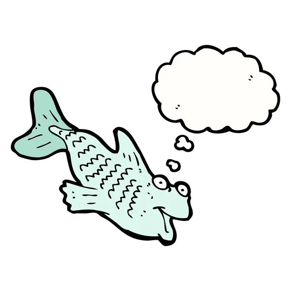 Glücklicher Fisch — Stockvektor