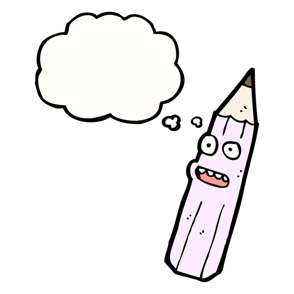 粉色铅笔 — 图库矢量图片