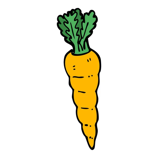 Морковь на белом фоне — стоковый вектор