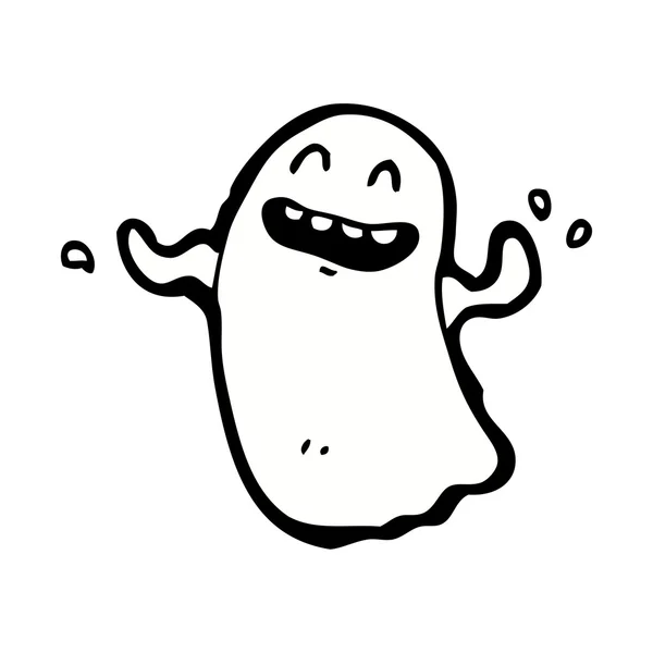 Happy ghost — Stock Vector