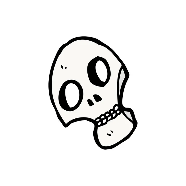 Halloween skull — Stock Vector