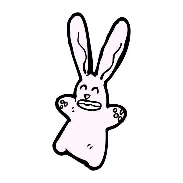Coniglio rosa — Vettoriale Stock
