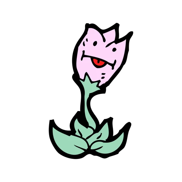 Fleur folle — Image vectorielle