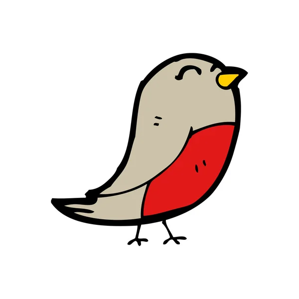 Grappige robin — Stockvector