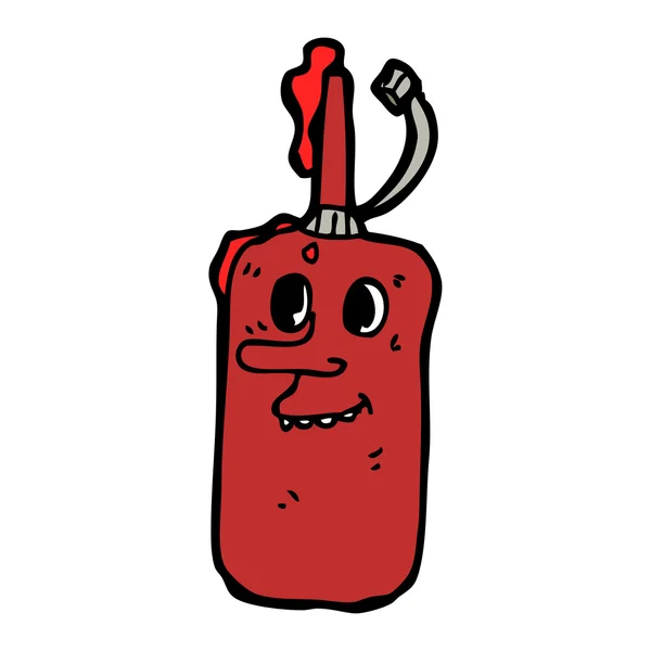 Frasco de ketchup — Vetor de Stock