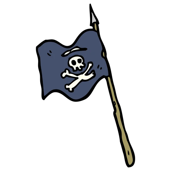 Flaga piratów — Wektor stockowy