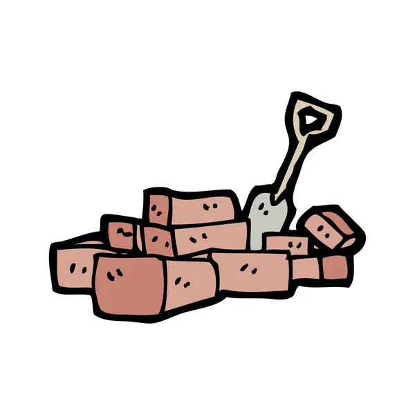 Building bricks — Stock Vector