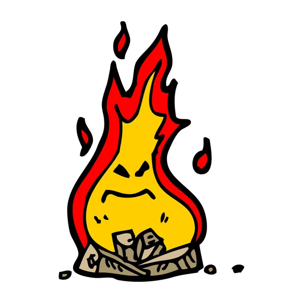 Fuego — Vector de stock