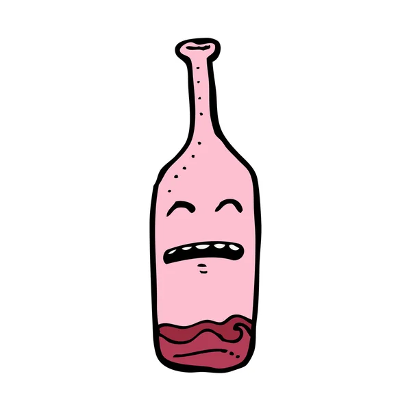 Bottle of wine — Stock Vector