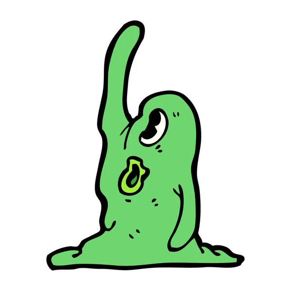 Slijm blob monster — Stockvector