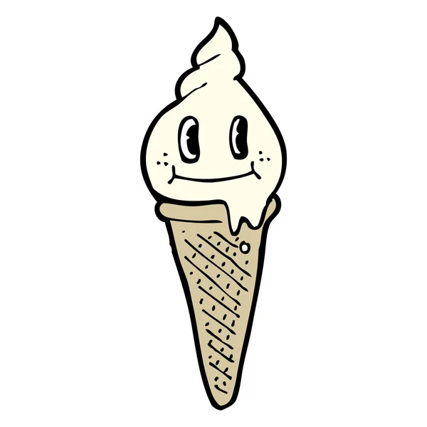 ハッピー アイス クリーム — ストックベクタ