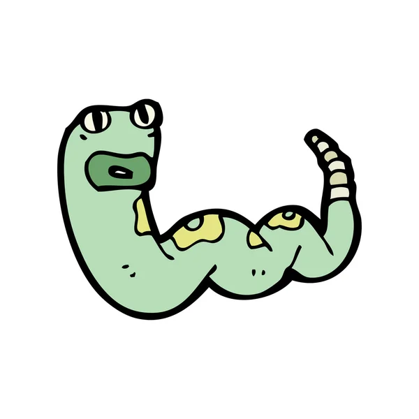 Funny snake — Stock Vector