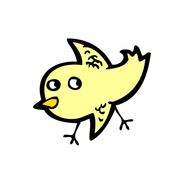 Pájaro volador — Vector de stock