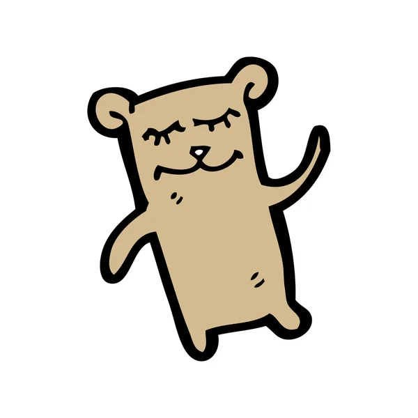 Kleiner Bär — Stockvektor