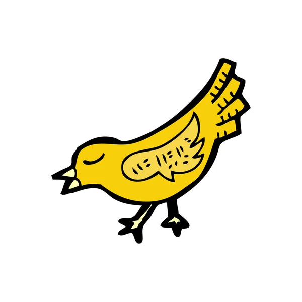 Twittear pájaro — Vector de stock
