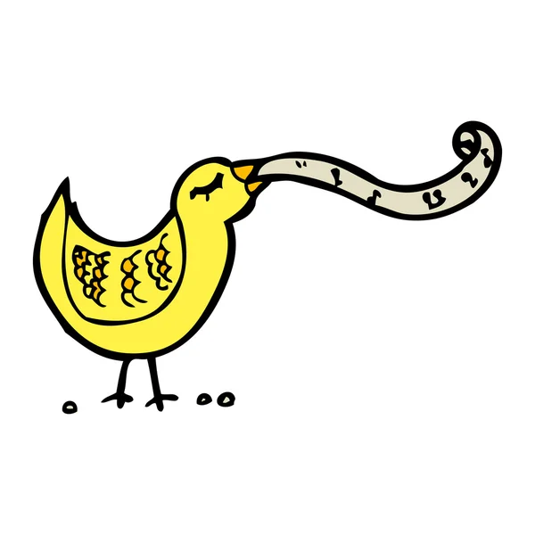 Бешеная птица — стоковый вектор